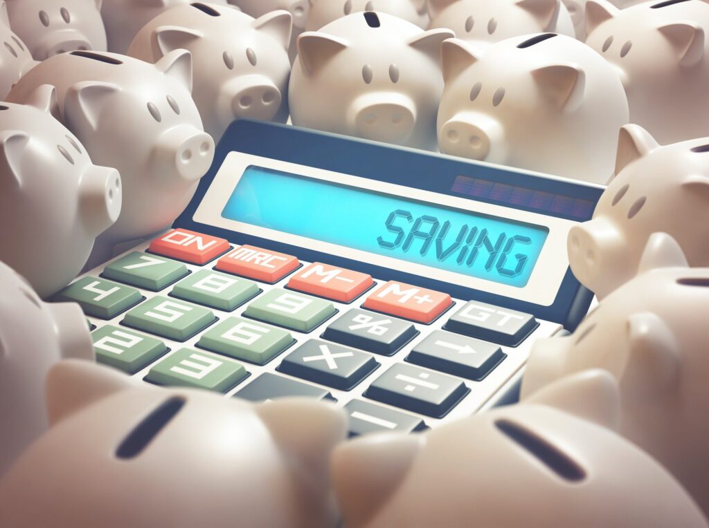 Piggy Bank Saving Calculator